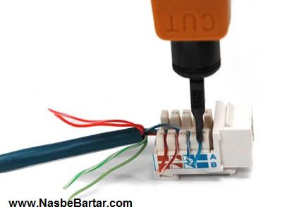 آموزش نصب کیستون شبکه